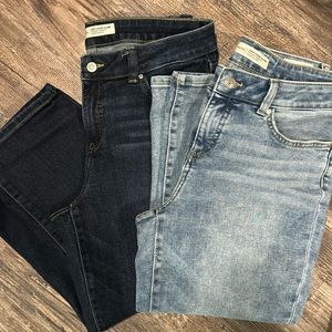 Cropped Stretch Denim